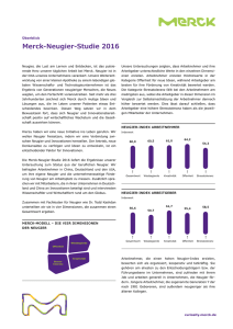 Merck-Neugier-Studie 2016