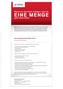 Java-Enterprise-Entwickler (m/w)