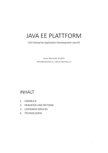 Java EE Plattform