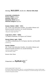 Programmhefttext - Ensemble unitedberlin