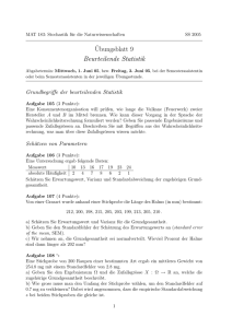 Übungsblatt 9