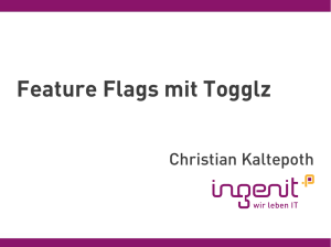 Feature Flags mit Togglz