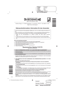 Gebrauchsinformation: Information für den