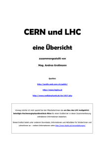 CERN und LHC