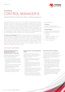 CONTROL MANAGER 6