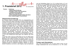 Praxisbrief 1/2012 - Gemeinschaftspraxis Dr. med. Erik Ritter u