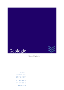 Geologie