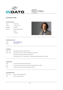 Curriculum Vitae