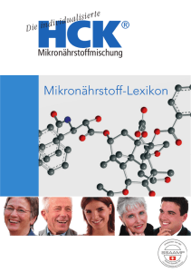 Mikronährstofflexikon