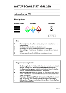 Lehrerdokumentation - Naturschule St. Gallen