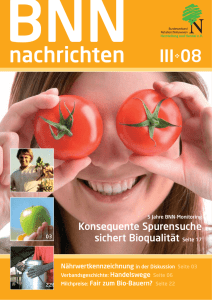III 08 - Bundesverband Naturkost Naturwaren