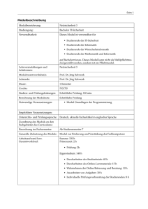 Modulbeschreibung - Lehrstuhl für Netz- und Datensicherheit