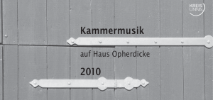 Kammermusik 2010