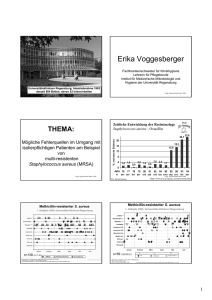 Mögliche Fehlerquellen im Umgang mit isolierpflichtigen Patienten