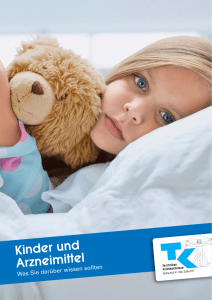 Kinder und Arzneimittel