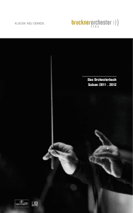 Orchesterbuch 2011 . 2012