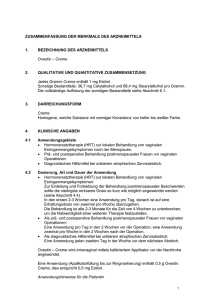 ZUSAMMENFASSUNG DER MERKMALE DES ARZNEIMITTELS 1