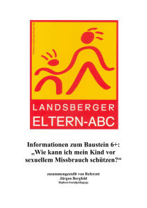 Informationen zum Baustein 6+ - Landsberger Eltern-ABC
