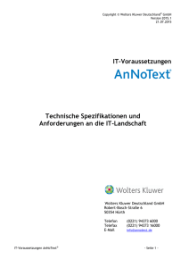 IT-Voraussetzungen herunterladen