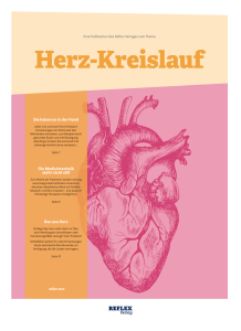 Sonderveröffentlichung des Reflex Verlages zum Thema Herz