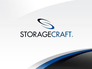 StorageCraft - Home - Topaze-EDV