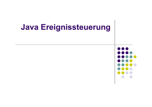 Java Ereignissteuerung