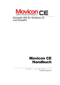 Programmierhandbuch Movicon CE 11.3