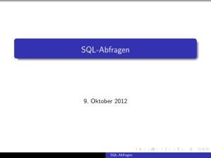 SQL-Abfragen - kantiriederer.ch