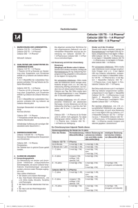 Cefaclor 125 TS - 1 A Pharma® Cefaclor 250 TS