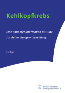 Broschüre (PDF / 1,9 KB) - Bundesverband der Kehlkopfoperierten