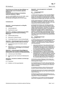 Arbeitsschutzverordnung zu künstlicher optischer Strahlung (PDF