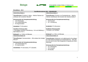 Curriculum Biologie GK Q2 - Freiherr-vom-Stein