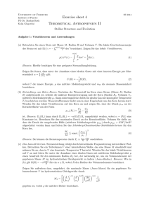 Exercise sheet 4 Theoretical Astrophysics II