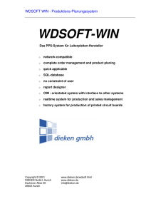 wdsoft-win - Dieken GmbH