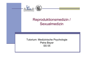 Reproduktionsmedizin, P. Beyer und D. Löhrer