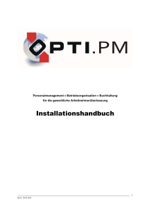 Installationshandbuch