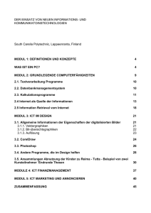 Modul 1 - Studies and Projects
