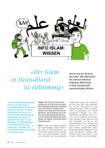 Der Islam in Deutschland ist vielstimmig