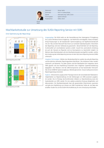 Machbarkeitsstudie zur Umsetzung des SUISA Reporting Service