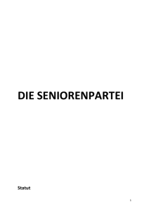 - die seniorenpartei deutschlands