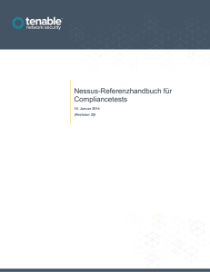 Nessus-Referenzhandbuch für Compliancetests