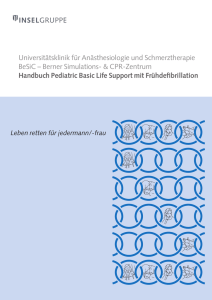 PBLS-Handbuch 2015 - Universitätsklinik für Anästhesiologie