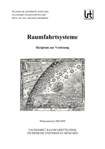 Raumfahrtsysteme