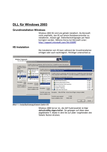 DLL für Windows 2003