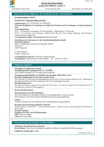 Sicherheitsdatenblatt