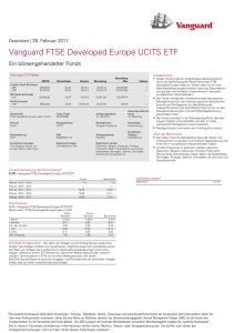 Vanguard FTSE Developed Europe UCITS ETF