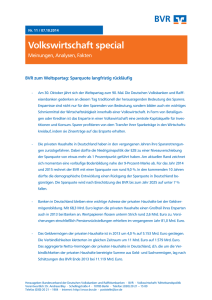 Volkswirtschaft special - Bundesverband der Deutschen