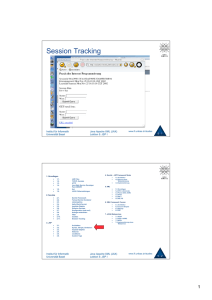 Session Tracking - Universität Basel