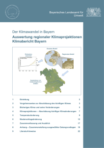 Klimabericht Bayern