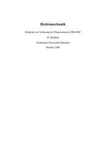 Hydromechanik